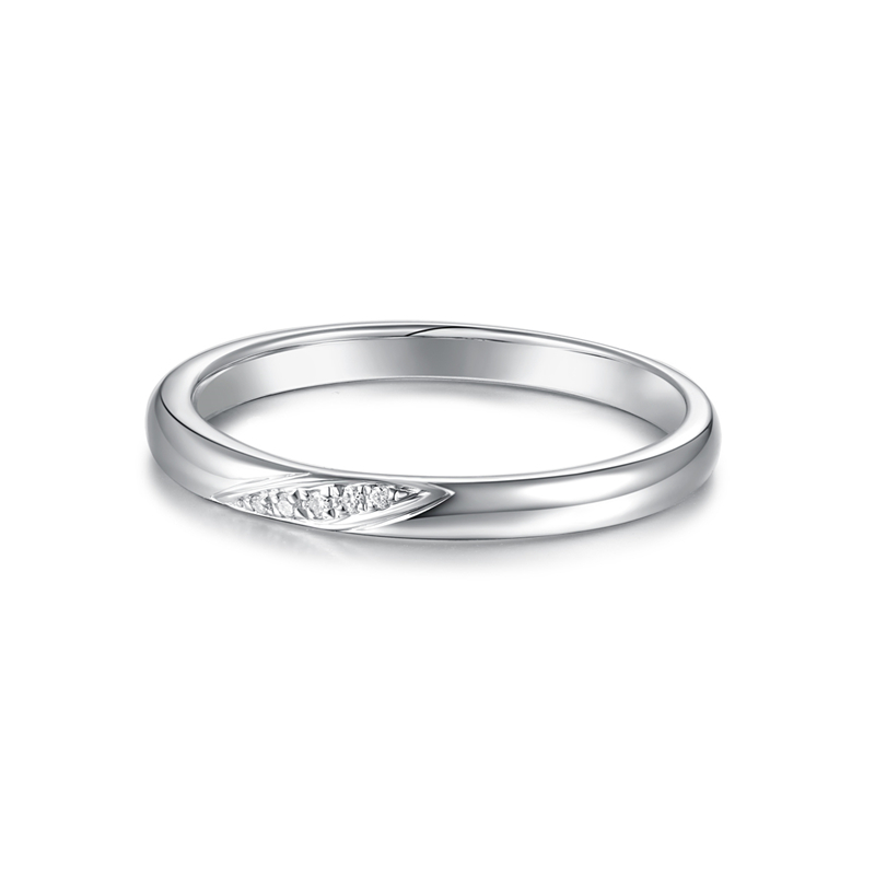 Unishine Jewellery Custom Couple Rings Set Women's Gift Engagement Stackable Ring