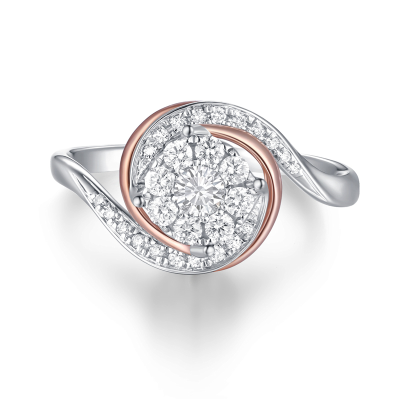 3 Carat Diamond Ring Eternity Engagement Moissanite Ring